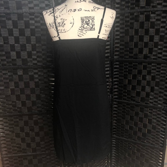 Good Look Mod Peter Pan Collar Black Dress Sz S/M - Picture 2 of 5